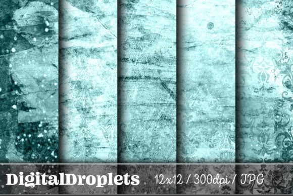 Snowed Damask Vol. 1.1: Vintage Textures for Modern Design
