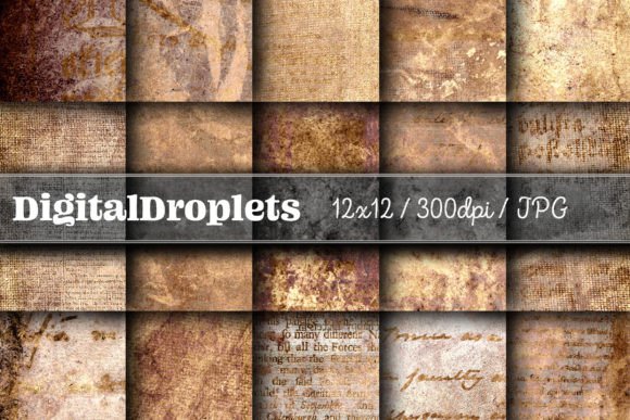 Water Damaged Papers Vol. 11: A Designer's Toolkit for Authentic Texture