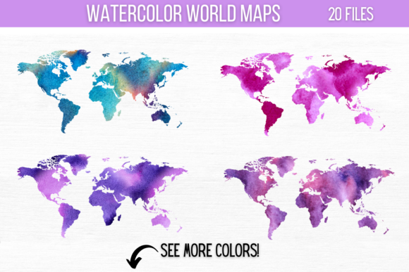 Watercolor World Maps: A Designer’s Guide to Stylish Cartography